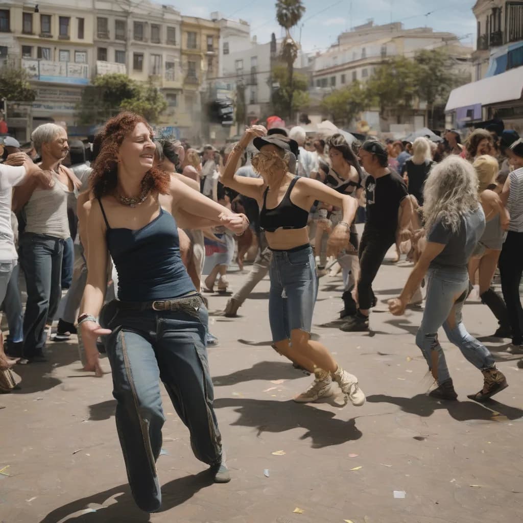 Bailamos Dancehall (imagen generada por IA)