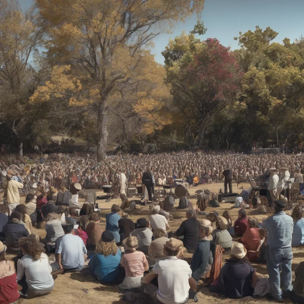 Concierto de Otoño (imagen generada por IA)