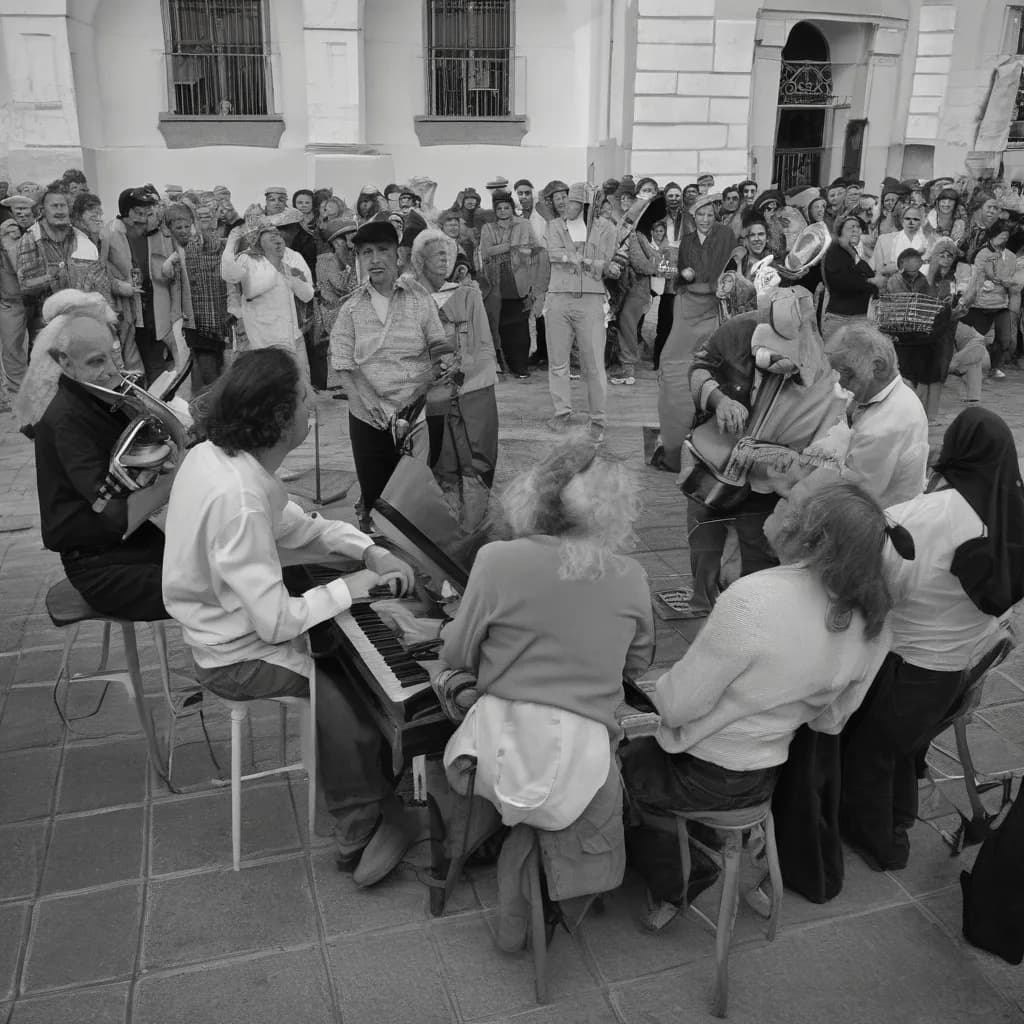 Encuentro de Coros (imagen generada por IA)