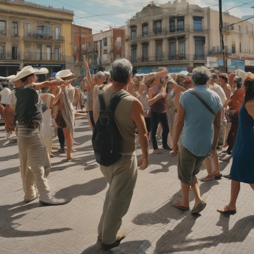 FIESTA POR LA VIDA (imagen generada por IA)