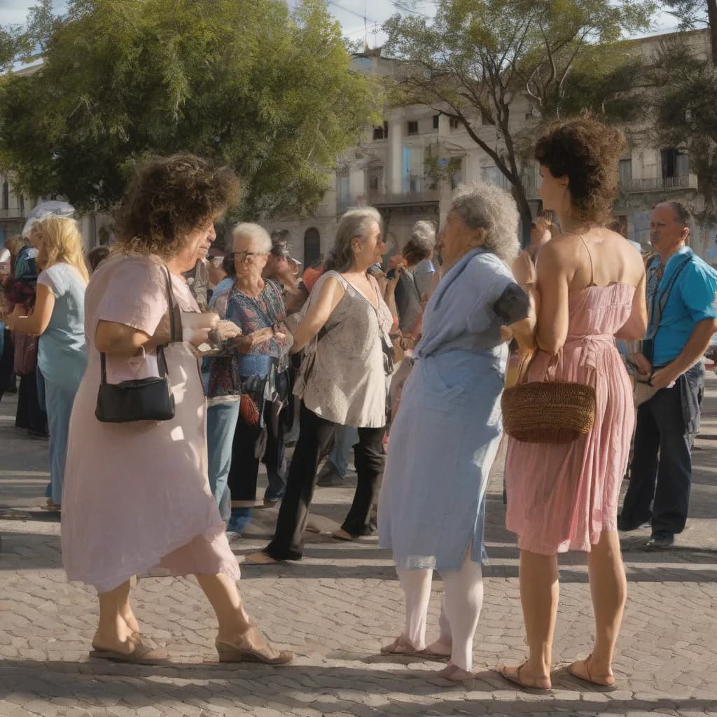 Noche de Amigas (imagen generada por IA)