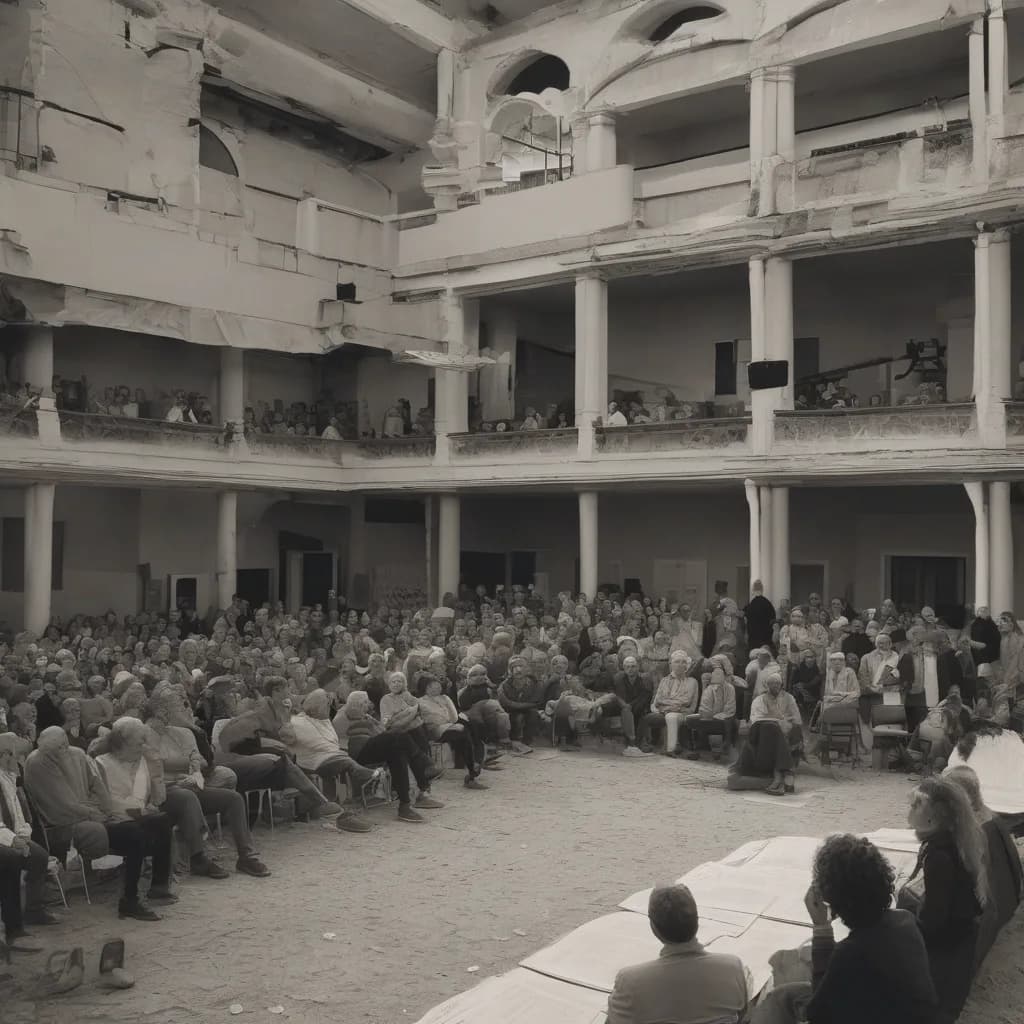 Teatro al Aire (imagen generada por IA)